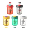 Mini tonton cups, children's and students' plastic cups, portable straw cups, cute and good-looking cups, gifts, large-belted water cups Item Picture